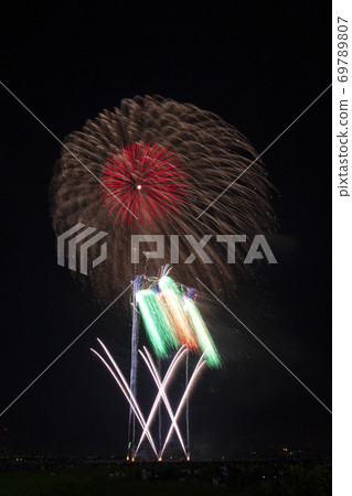 [Tahara City, Aichi Prefecture] Tahara Festival / Five Town Joint Fireworks Festival 69789807
