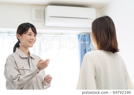 空調的女人 69792190