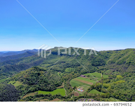 The Santa Margarida Volcano is an extinct volcano in the comarca of Garrotxa, Catalonia, Spain. The Santa Margarida Volcano is an extinct volcano in the comarca of Garrotxa, Catalonia, Spain. 69794652