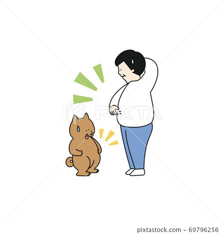 一個擔心肚子肉的男人 一個擔心肚子肉的男人 69796256