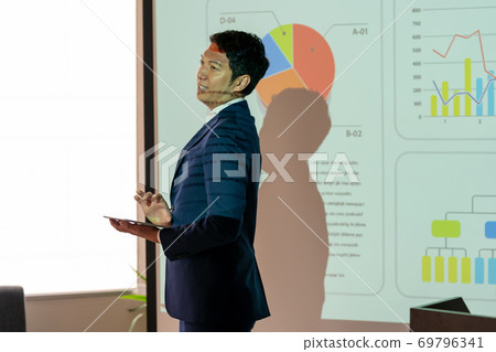 business man, presentation, business 69796341