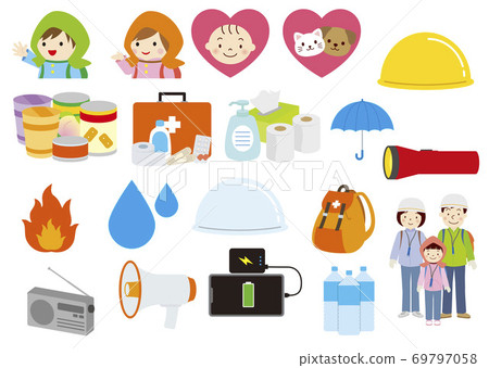防災插圖 69797058