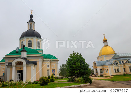 Monastery of the Savior Miraculous in Klykovo village, Kaluga oblast, Russia Monastery of the Savior Miraculous in Klykovo village, Kaluga oblast, Russia 69797427