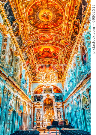 FONTAINEBLEAU, FRANCE - JULY 09, 2016 FONTAINEBLEAU, FRANCE - JULY 09, 2016 69802513