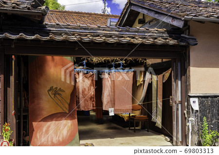 Fukiya Furusato Village Fukiya Townscape Bengala Dyeing Studio Takahashi City, Okayama Prefecture 69803313