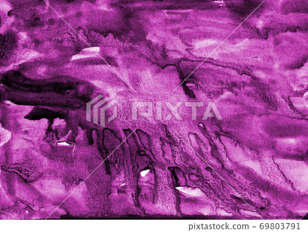 Abstract pink watercolor on paper texture as background 69803791