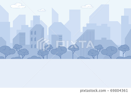 City Landscape, Modern Tall Buildings of Downtown 69804361