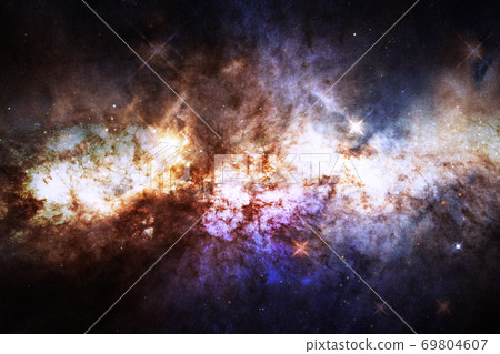 Outer space. Elements of this image furnished by NASA Outer space. Elements of this image furnished by NASA 69804607