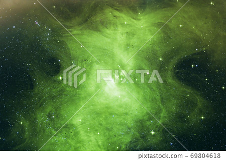 Cosmic landscape. Nebula. Elements of this image furnished by NASA 69804618