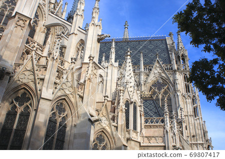 detail of Votive Church, Vienna, Austria 69807417