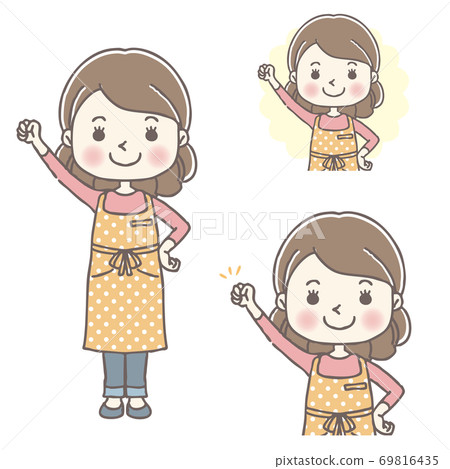 家庭主婦姿勢套8 69816435