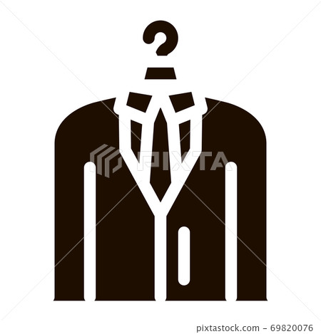 Business Suit Costume Job Hunting glyph icon Business Suit Costume Job Hunting glyph icon 69820076