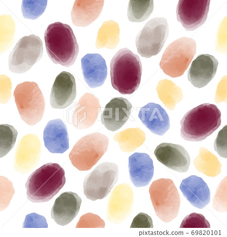 seamless vector pattern watercolor circles seamless vector pattern watercolor circles 69820101