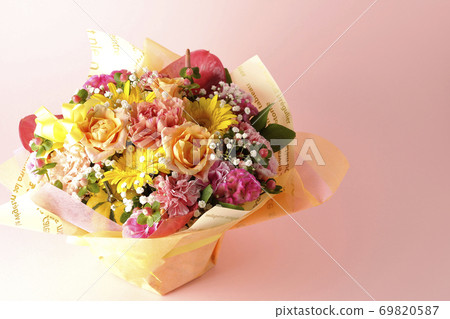 A colorful bouquet of various flowers A colorful bouquet of various flowers 69820587