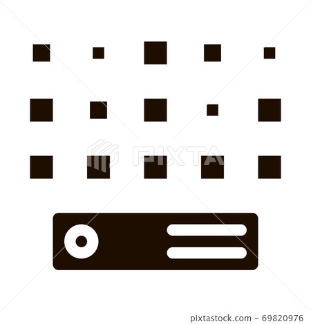 Networking Artificial Big Data Center glyph icon Networking Artificial Big Data Center glyph icon 69820976