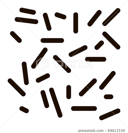 Unhealthy Bacillus Bacteria Vector Icon 69821530