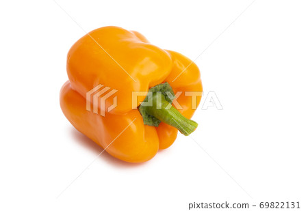 orange pepper isolated 69822131