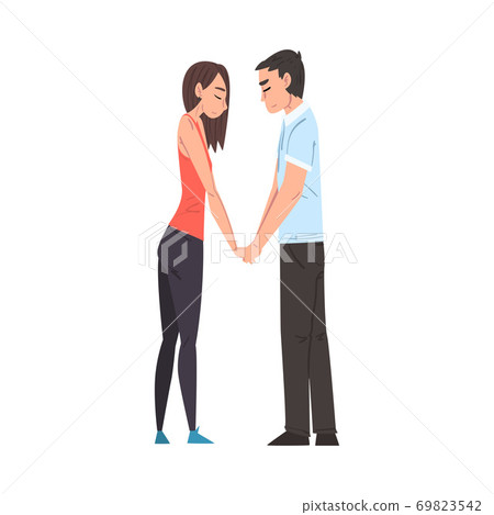 couple human standing connection hand up pose, abstract body world universe  inside your mind watercolor painting hand drawing illustration design -  Police Chief Magazine