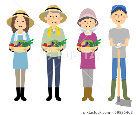Farmers working people Farmers working people 69825468
