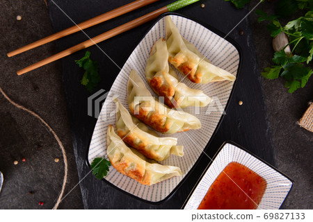 Gyoza dumplings 69827133