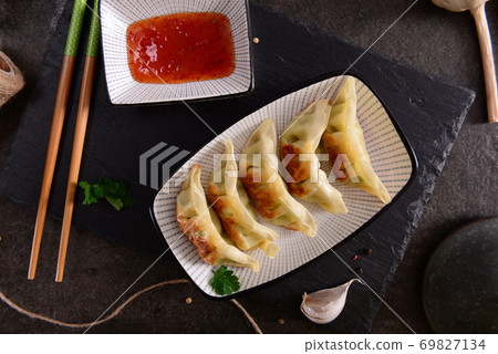 Gyoza dumplings Gyoza dumplings 69827134