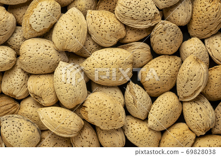 almond nuts closeup background almond nuts closeup background 69828038