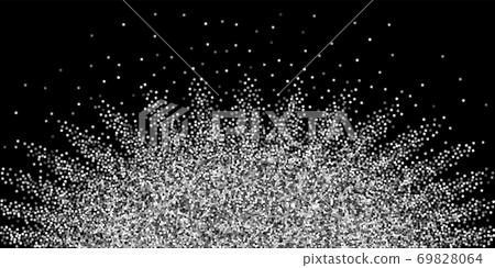 Silver glitter luxury sparkling confetti. Scattere Silver glitter luxury sparkling confetti. Scattere 69828064
