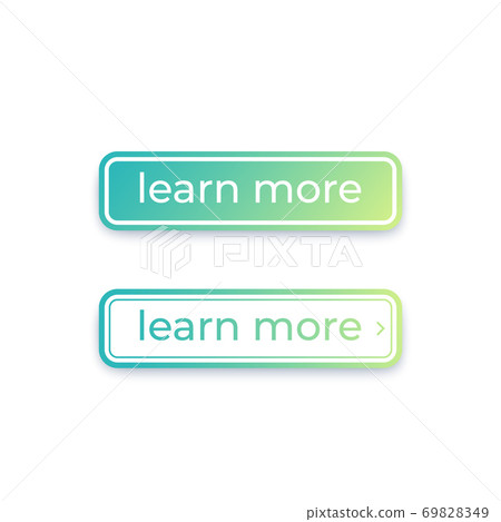 buttons for web, learn more 69828349