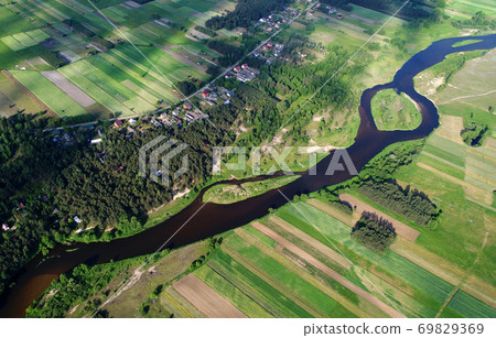 Aerial landscape Aerial landscape 69829369