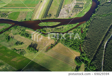 Aerial landscape Aerial landscape 69829394