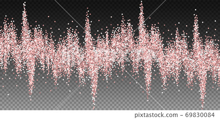 Pink gold glitter luxury sparkling confetti. Scatt Pink gold glitter luxury sparkling confetti. Scatt 69830084