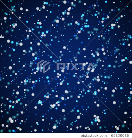 Beautiful falling snow Christmas background. Subtl 69830086