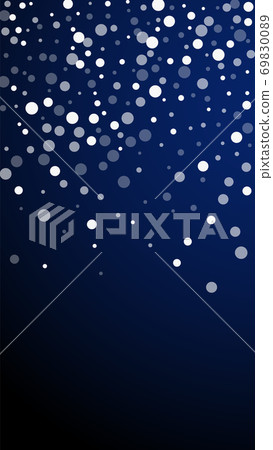 White dots Christmas background. Subtle flying sno White dots Christmas background. Subtle flying sno 69830089