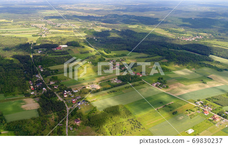 Aerial landscape 69830237
