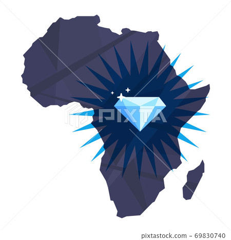 mine diamonds and diamonds on the African continent. mine diamonds and diamonds on the African continent. 69830740