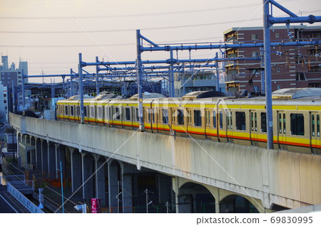 Scenery of the Nambu Line Inagi Naganuma Station 69830995
