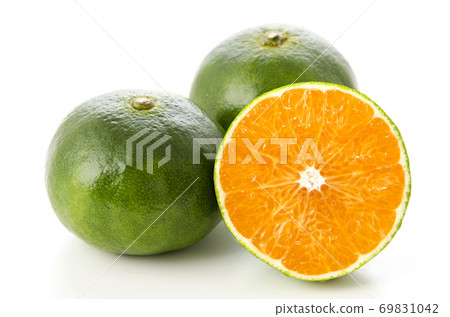 藍色切割溫州桔子 藍色切割溫州桔子 69831042