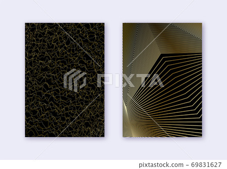 Cover design template set. Abstract lines modern b Cover design template set. Abstract lines modern b 69831627