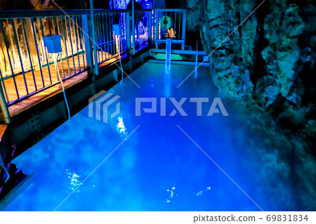 地下湖泊在Ryusen-dong 2 69831834