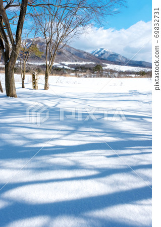 斯諾伊山高原多雪的風景 69832731