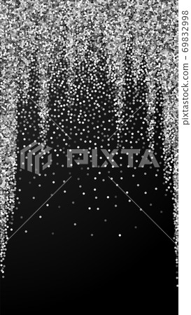 Round silver glitter luxury sparkling confetti. Sc Round silver glitter luxury sparkling confetti. Sc 69832998