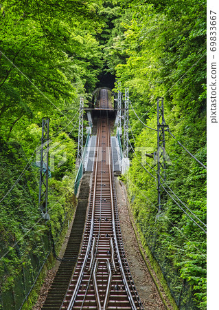 Oyama Kanko Dentetsu, Oyama, Isehara City, Kanagawa Prefecture, Tanzawa Oyama National Park, Oyamadera Station 2 Oyama Kanko Dentetsu, Oyama, Isehara City, Kanagawa Prefecture, Tanzawa Oyama National Park, Oyamadera Station 2 69833667