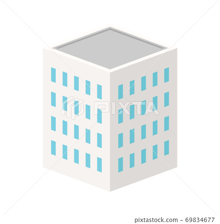 等距商業形象插畫建築 等距商業形象插畫建築 69834677