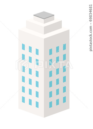 等距商業形象插畫建築 等距商業形象插畫建築 69834681