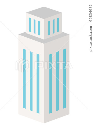 等距商業形象插畫建築 等距商業形象插畫建築 69834682