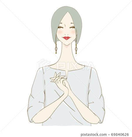 微笑的女人鮑勃 微笑的女人鮑勃 69840626