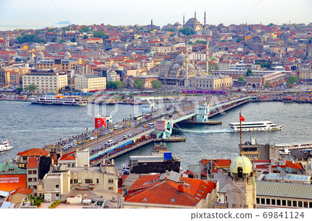從土耳其伊斯坦布爾加拉塔大廈看市區（土耳其旅遊No.31） 69841124