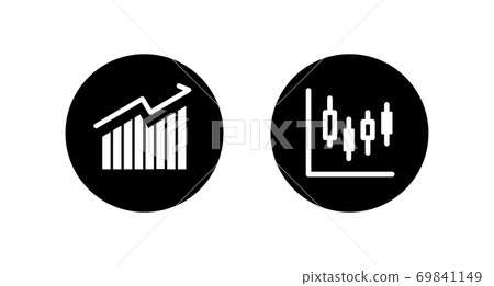 Simple graph icon set / business / stock / market / investment / marketing / finance / growth Simple graph icon set / business / stock / market / investment / marketing / finance / growth 69841149