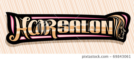 Vector banner for Hair Salon 69843061