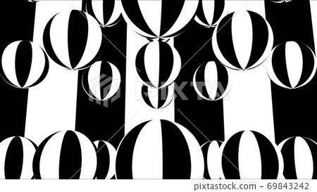 Black and white stripes. Computer generated abstract background, 3D render Black and white stripes. Computer generated abstract background, 3D render 69843242